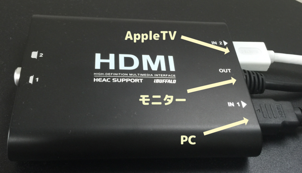 HDMI切替器で一つの差し込み口で複数接続を可能にする方法 – 【旧】ぞのドットコム